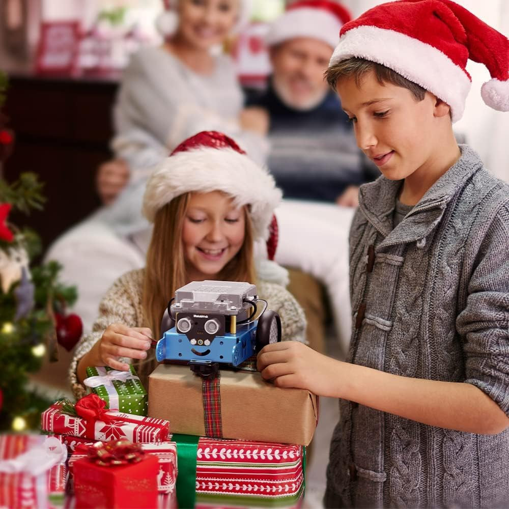 Mbot Robotics Kit for Children Ages 8-12: Learn Coding with Scratch and Arduino - STEM Educational Science Kit for Boys and Girls