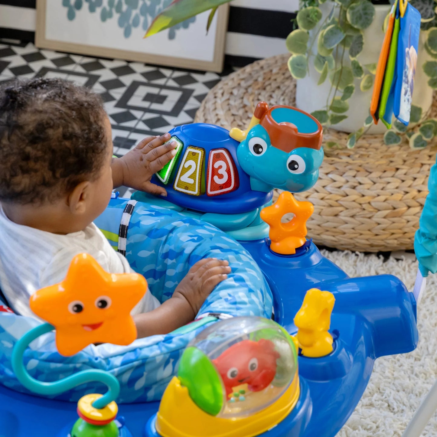 Neptune's Ocean Discovery Activity Center Jumper for Infants 6 Months and Older
