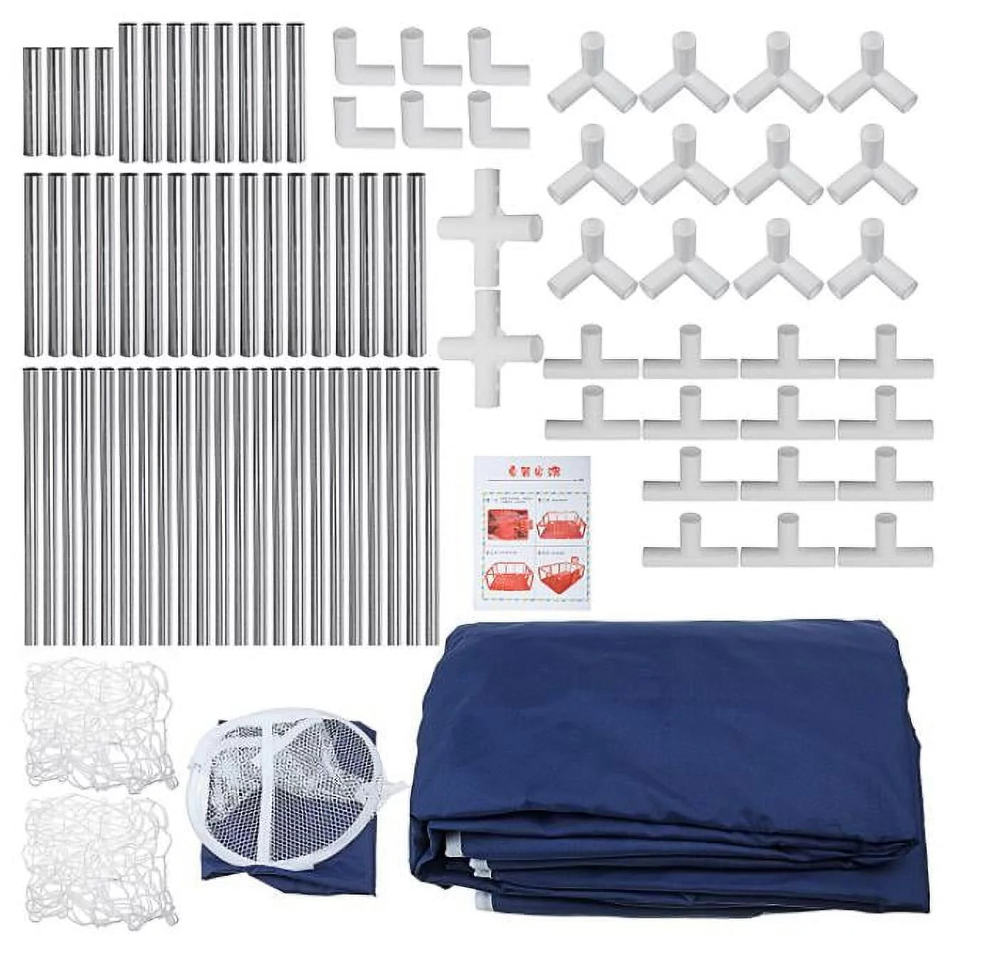 91-Inch Premium Playpen with Basketball Hoop - Versatile Folding Mesh Playard for Infants and Children, Suitable for Indoor and Outdoor Use