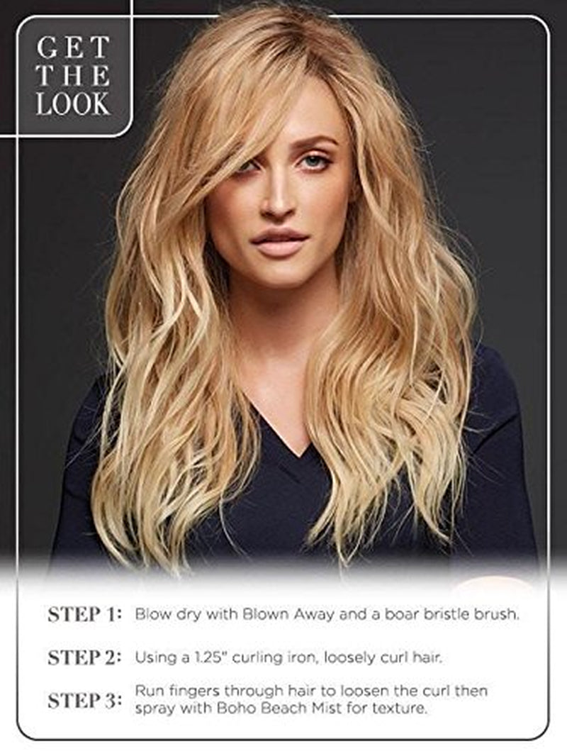 Blake Remy Human Hair Color 27T613S8 Shaded Sun - Wigs Women'S Long Monofilament Top Smart Lace Front Natural Hairline Bundle with Travel Kit, Maxwigs Hairloss Booklet