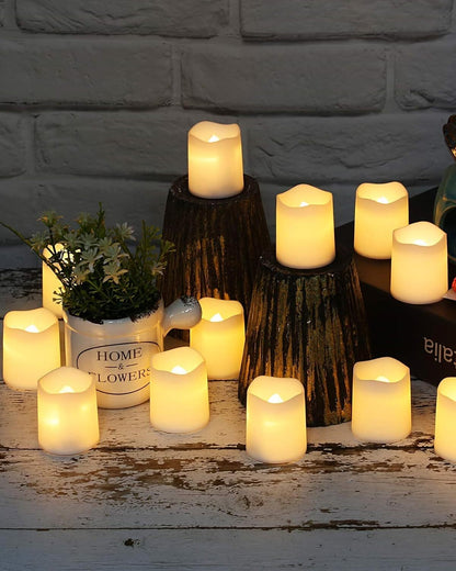 SHYMERY Flameless Votive Candles,Flamel