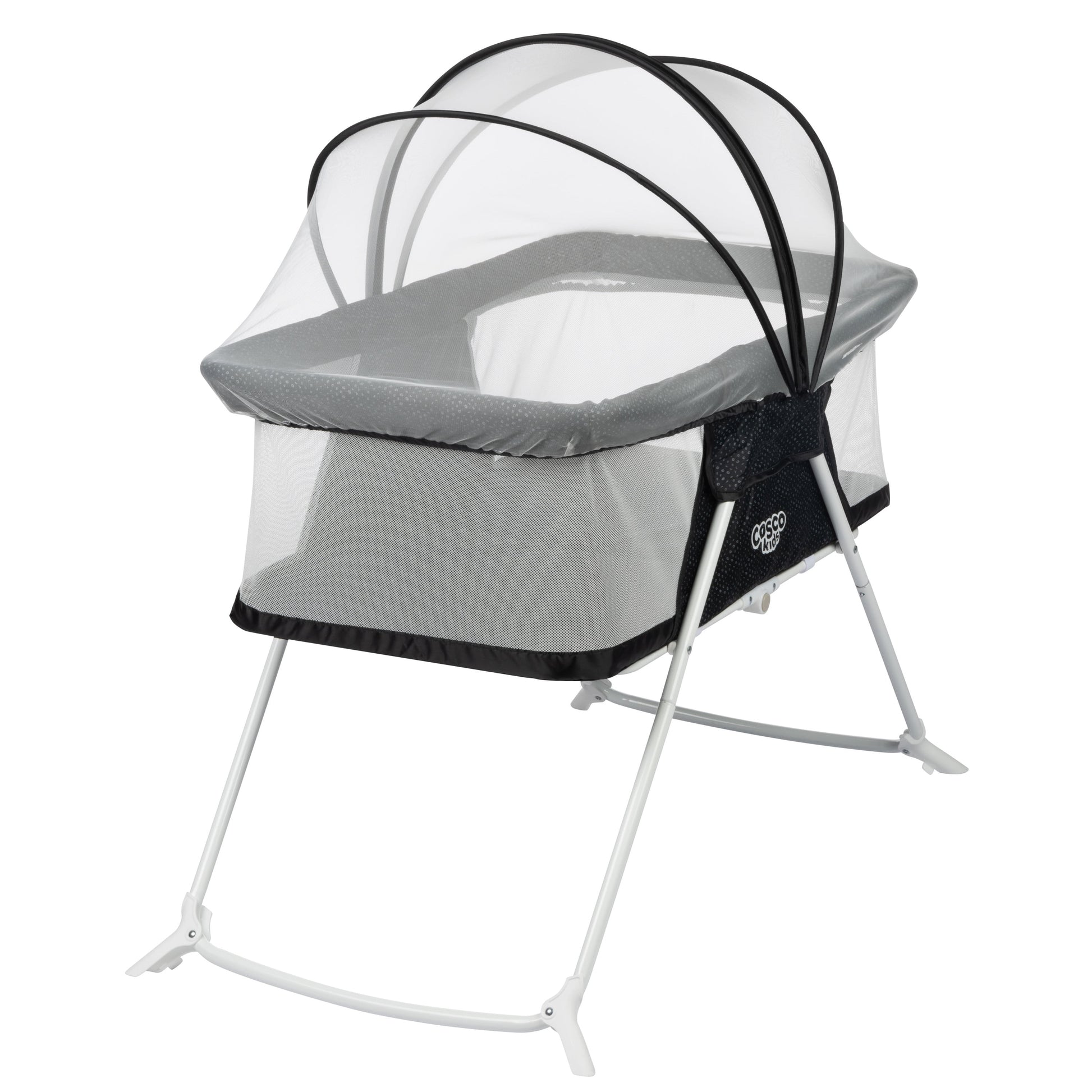 Sleep Spot Baby Bassinet in Noir Polka Dot Design
