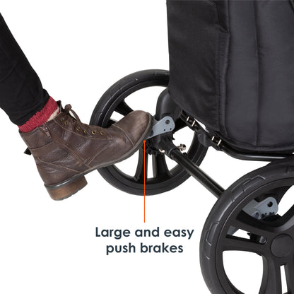 Expedition Ultra Black 2-in-1 Stroller Wagon Plus Edition