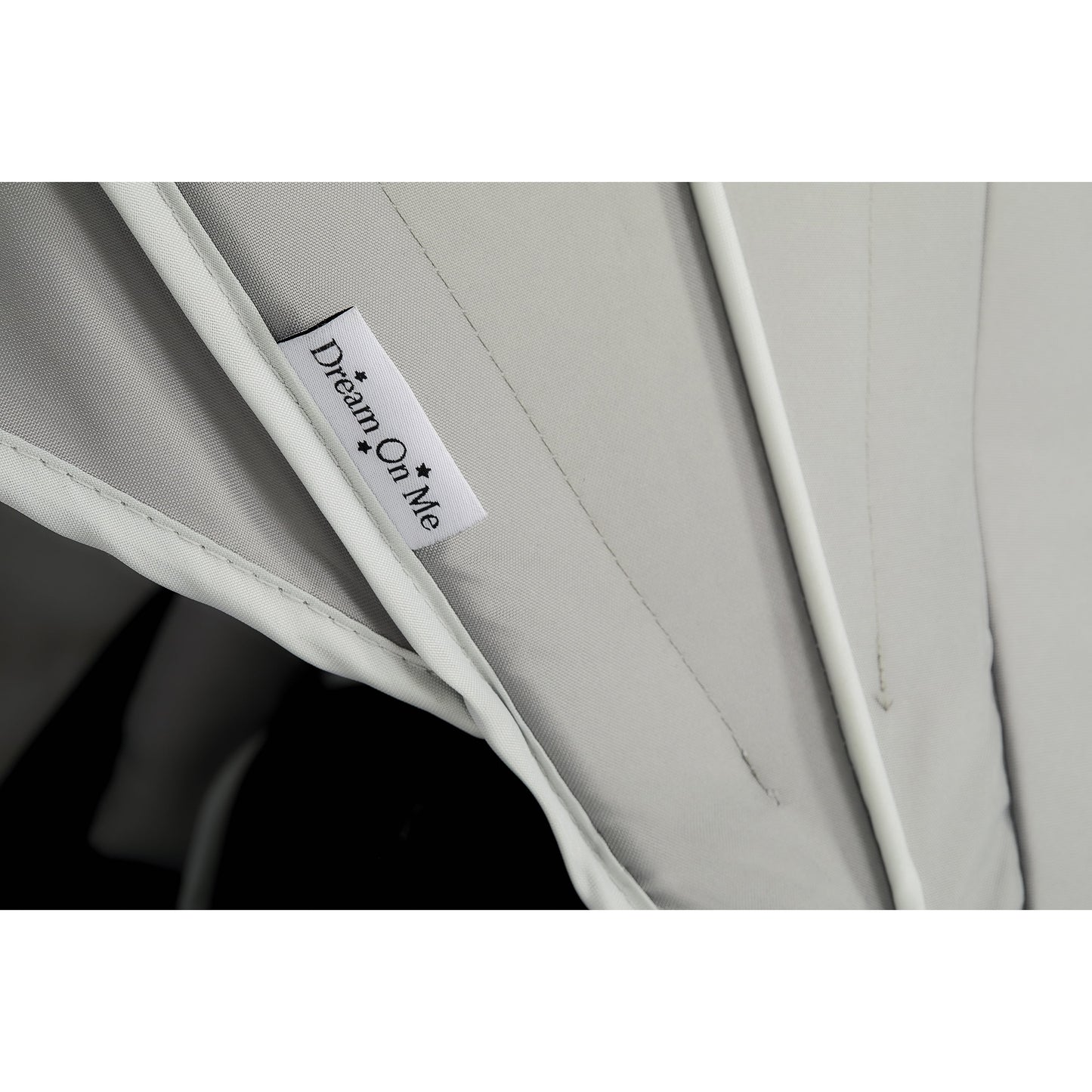 Track Tandem Stroller - Face-to-Face Design in Light Grey
