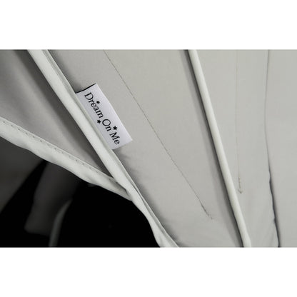 Track Tandem Stroller - Face-to-Face Design in Light Grey