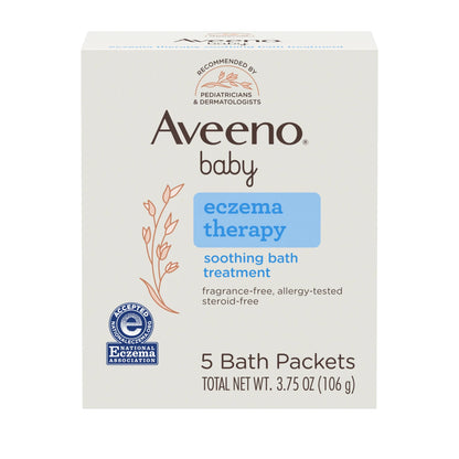 Infant Eczema Relief Bath Treatment Set - 5 Pack