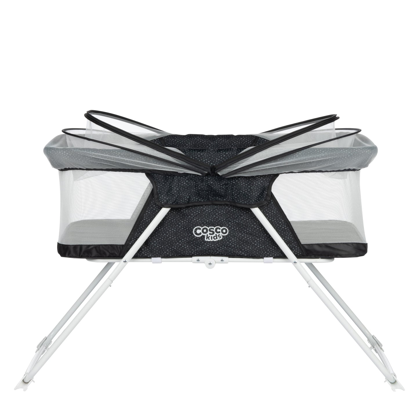 Sleep Spot Baby Bassinet in Noir Polka Dot Design