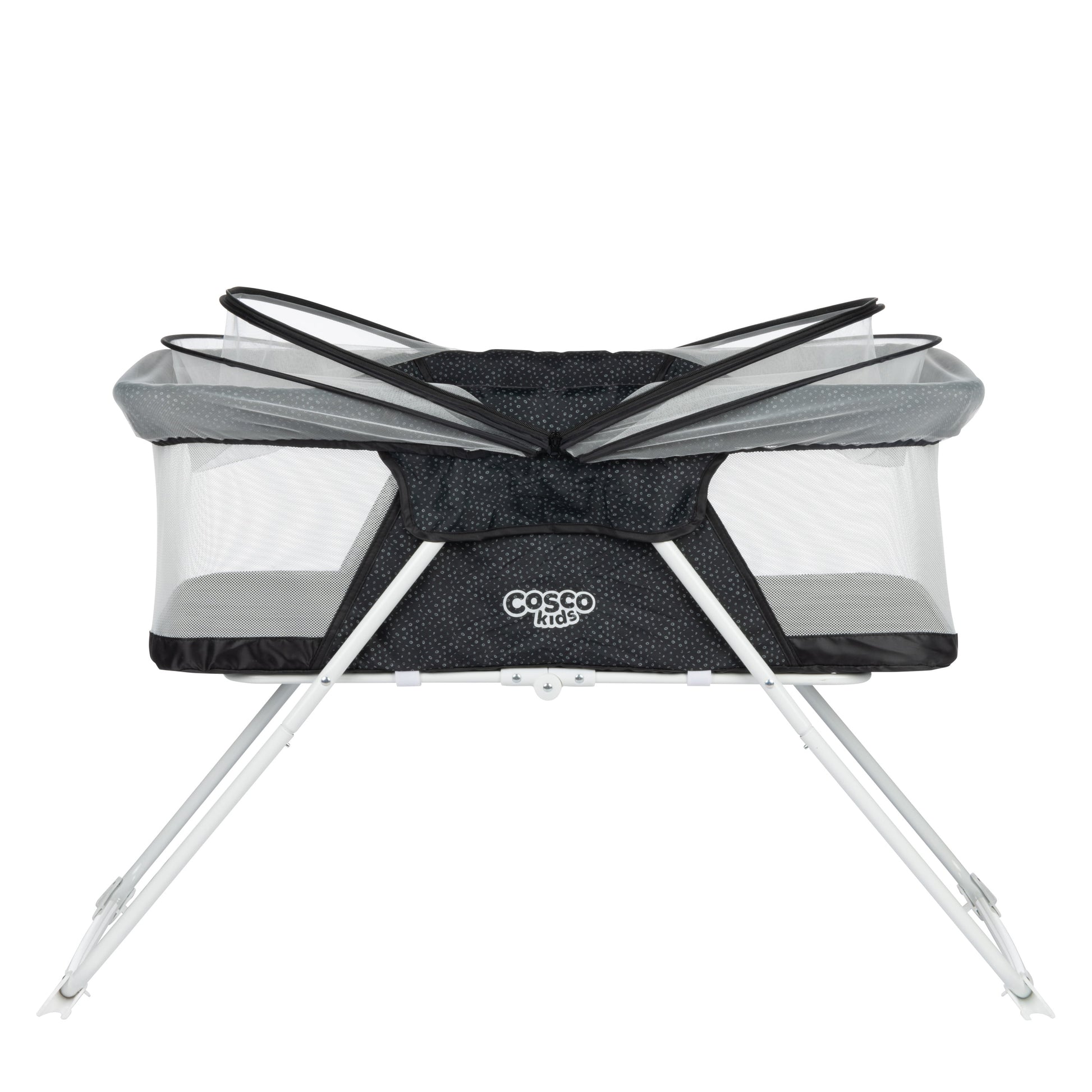 Sleep Spot Baby Bassinet in Noir Polka Dot Design