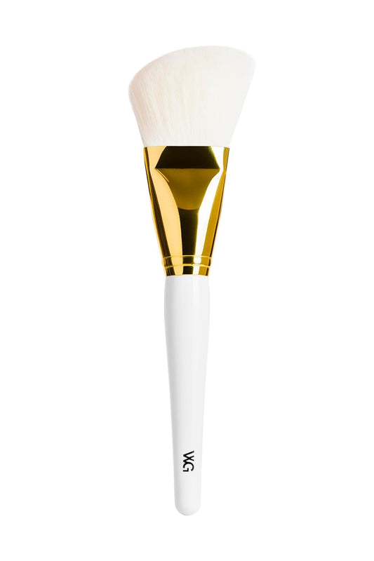 White Gold Synthetic Face Brush #1 Large Bronzer Brush