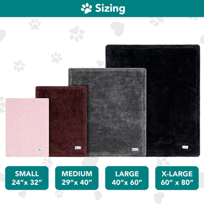 Dog Blanket for Pet Small Medium Large Dog Puppy Cat Soft Fleece Fluffy Sherpa