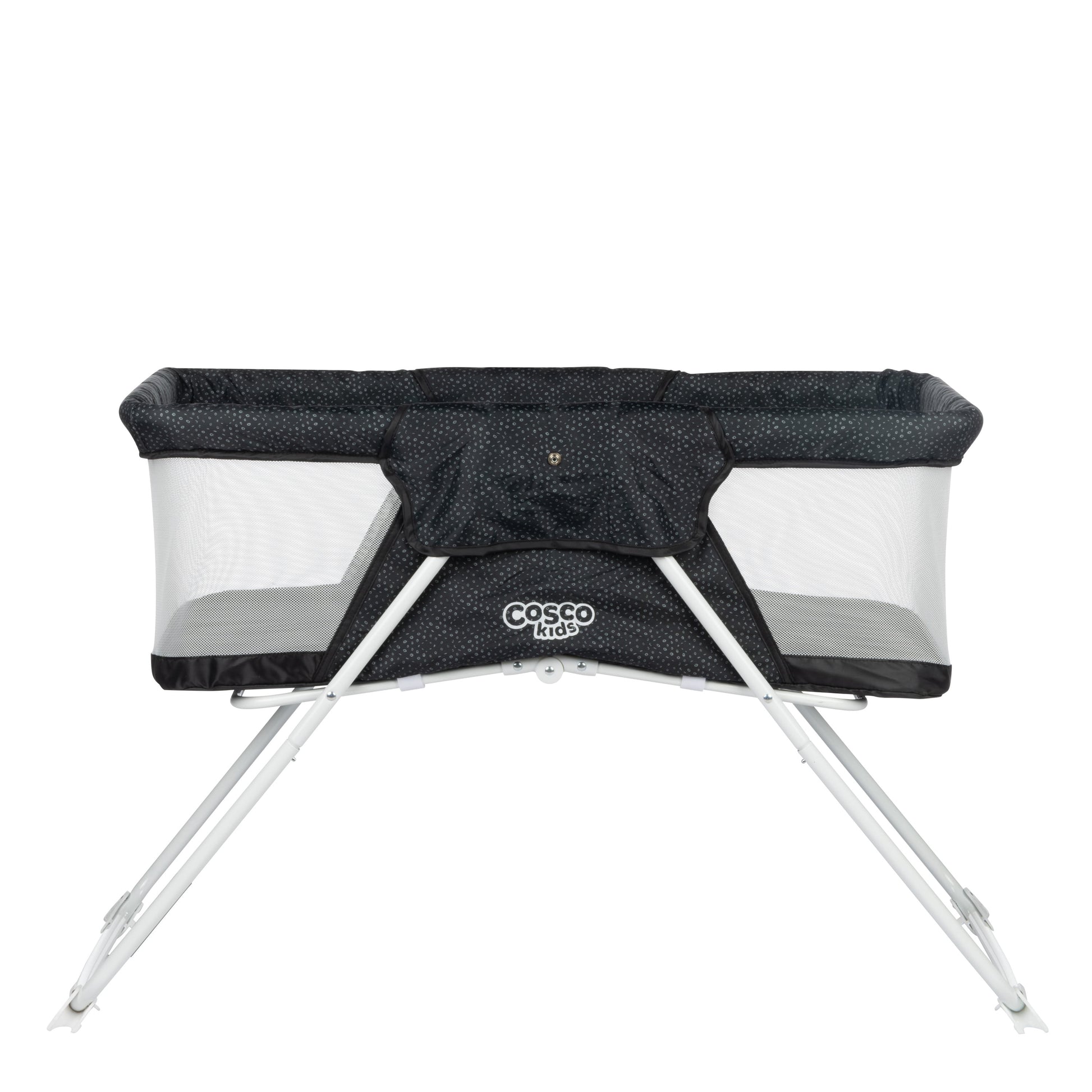 Sleep Spot Baby Bassinet in Noir Polka Dot Design