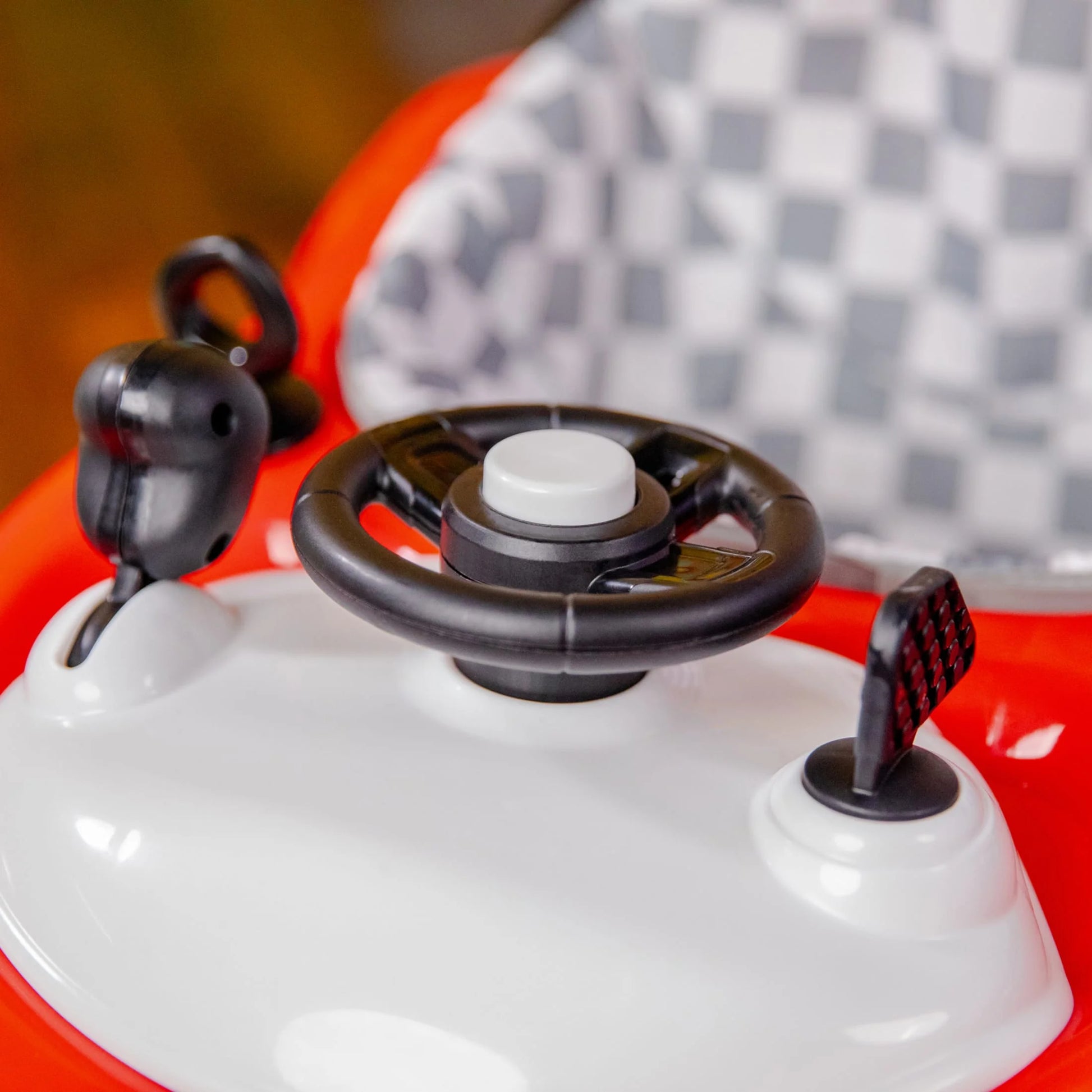 3-in-1 Red Infant and Toddler Car Walker