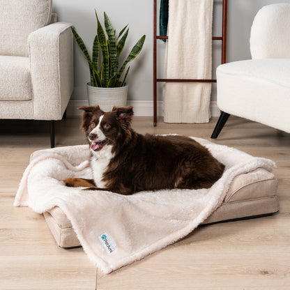 Dog Blanket for Pet Small Medium Large Dog Puppy Cat Soft Fleece Fluffy Sherpa