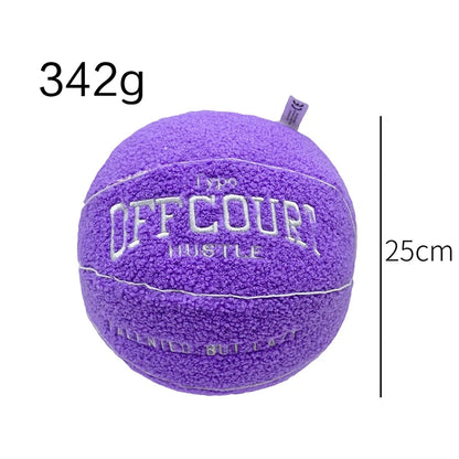 25CM Offcourt Basketball Plush Toy - Anime-Inspired Soft Pillow for Children, Ideal Birthday and Christmas Gift