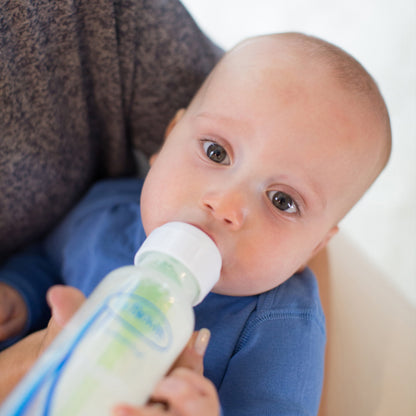 Natural Flow Anti-Colic Options+ Deluxe Bottle Gift Set - BPA-Free and Ideal for Newborns