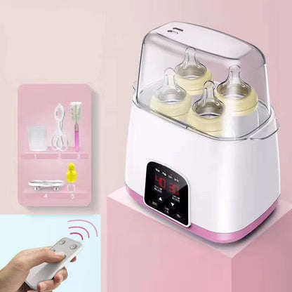 Intelligent Automatic Milk Bottle Warmer and Sterilizer with LED Display - Dual Functionality