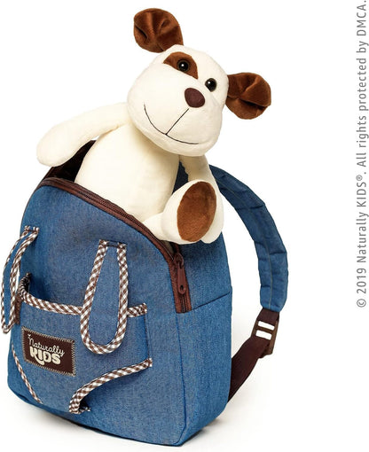 Dog Backpack and Toddler Plush Toy Set - Ideal Gifts for Children Aged 2 to 5 Years