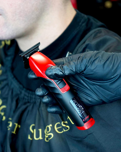 3-In-1 Barber Bundle | 2Spee Clipper, 2Spee Trimmer & Crunch Foil Shaver | Professional Beard Trimmer Men’S Hair Clipper Kit | Black