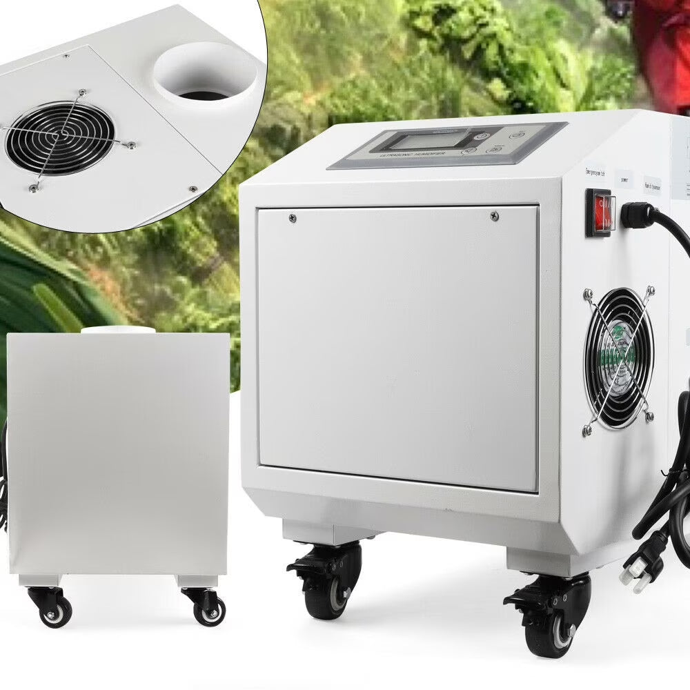 Cool Fog Machine Ultrasonic Humidifier Commercial Industrial Continuous Cool Fog Maker