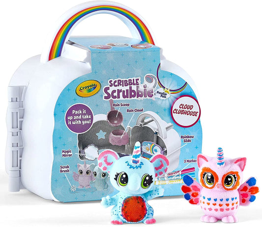 Scribble Scrubbie Cloud Playset - Creative Play Experience for Children Aged 3 to 6