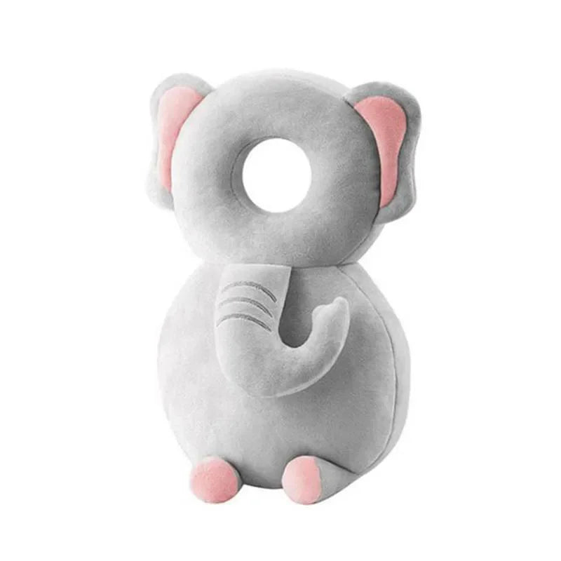 Infant Head Protection Cushion - Soft Cartoon Safety Pillow for Newborns and Toddlers