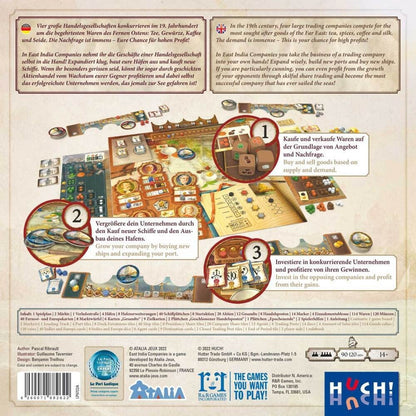 R&R Games East India Companies, Board Game for Adults and Kids, Board Games F...