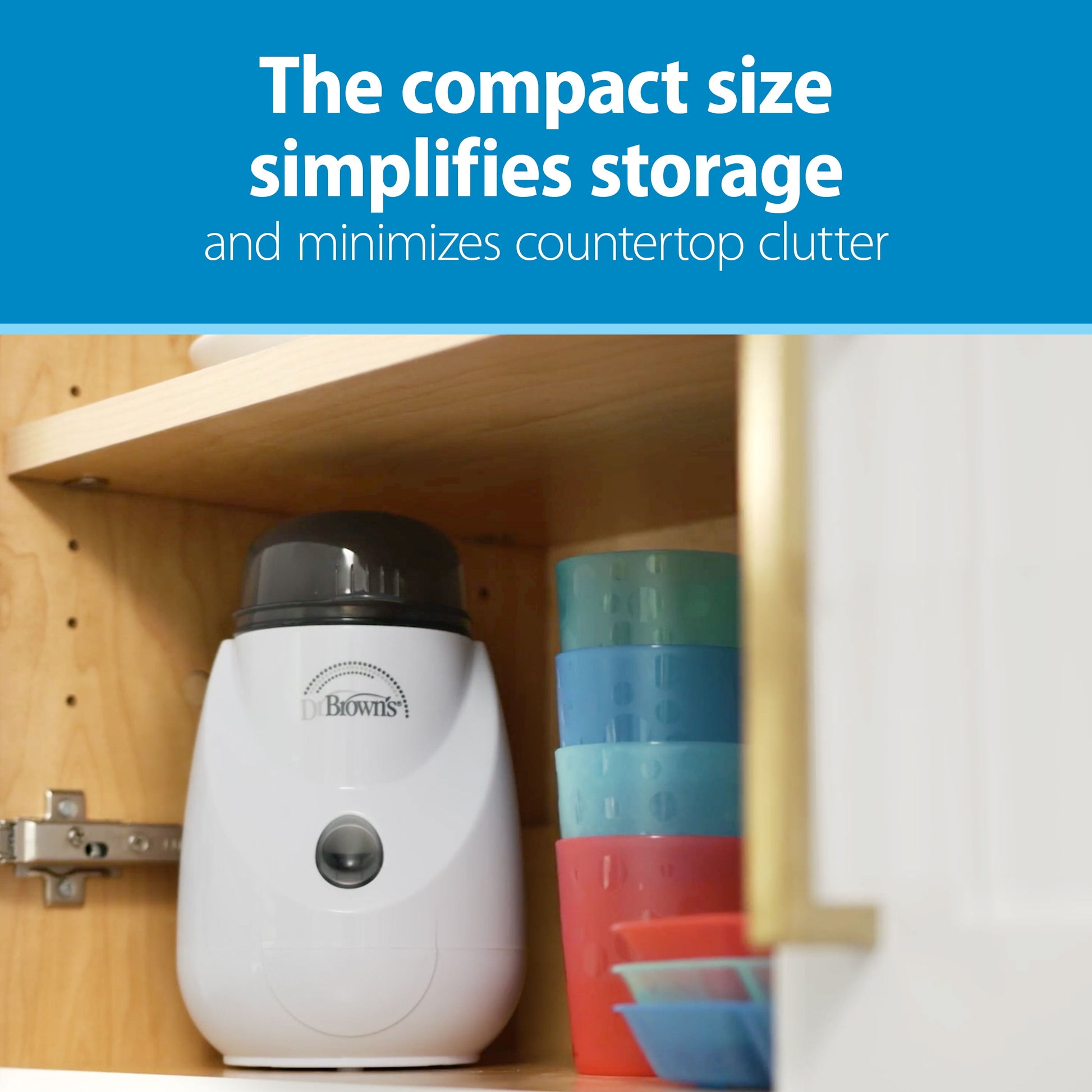Insta-Feed Baby Bottle Warmer and Sterilizer for Bottles and Food Storage Containers