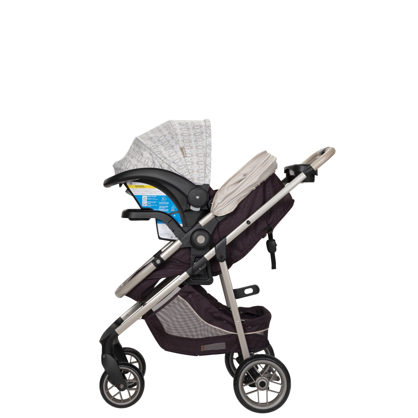 Deluxe 8-in-1 Travel System for Infants - Grow and Go Flex in Dunes Edge