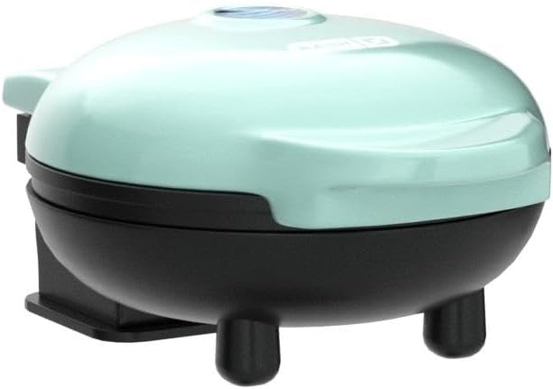 Mini Maker Set - Customized Treat Maker - Supports Multi-Function Cooking - Easy Cleanup and User-Friendly Design - Aqua - Waffle & Griddle Irons