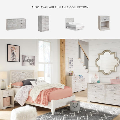 Paxberry Bohemian Dresser in Whitewash Finish