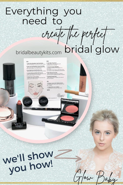Glow Baby DIY Bridal Makeup Kit - 11 Products Included
