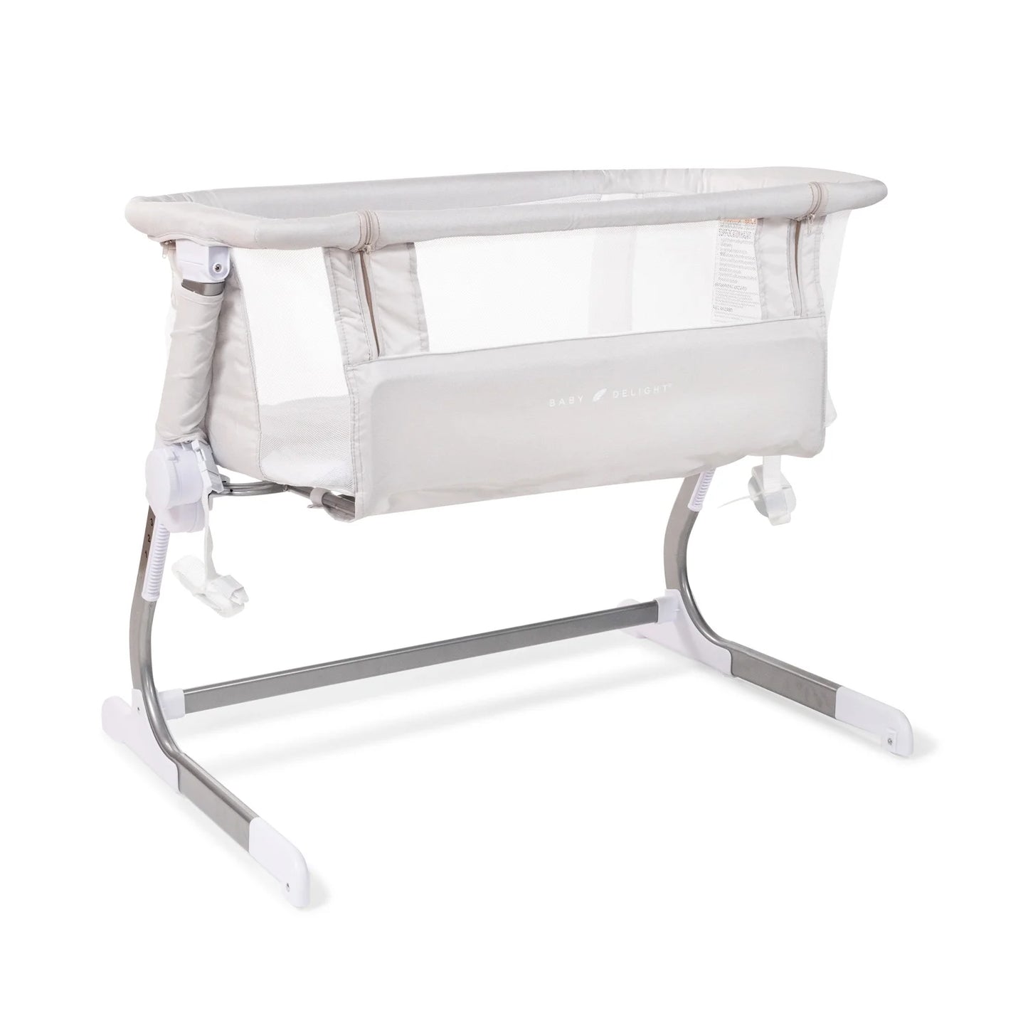 Dreamer Bassinet and Bedside Sleeper in Driftwood Gray for Infants Aged 0-5 Months (Unisex)