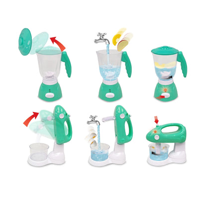 Electronic Kitchen Appliance Play Set - 26-Piece Toddler Toy Collection