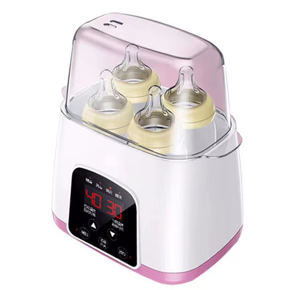 Intelligent Automatic Milk Bottle Warmer and Sterilizer with LED Display - Dual Functionality