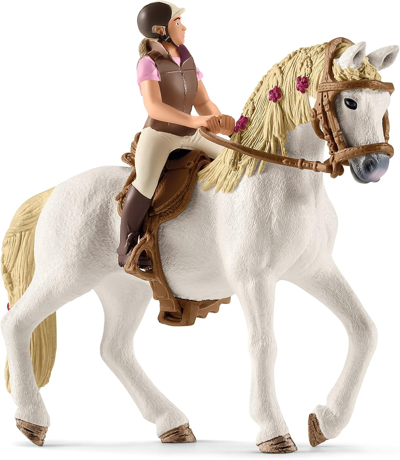 Horse Club Camper Set with Toy Horse Figurine - 43-Piece Gift for Girls and Boys, Ages 5+