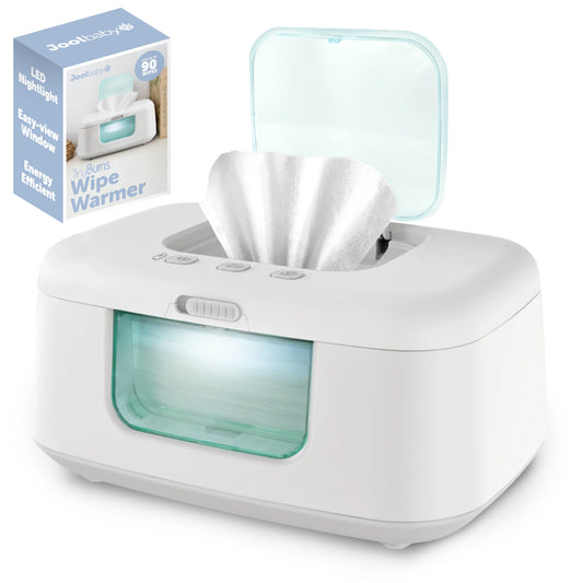 Baby Wipe Warmer and Dispenser with LED Lighting and Adjustable Power Control
