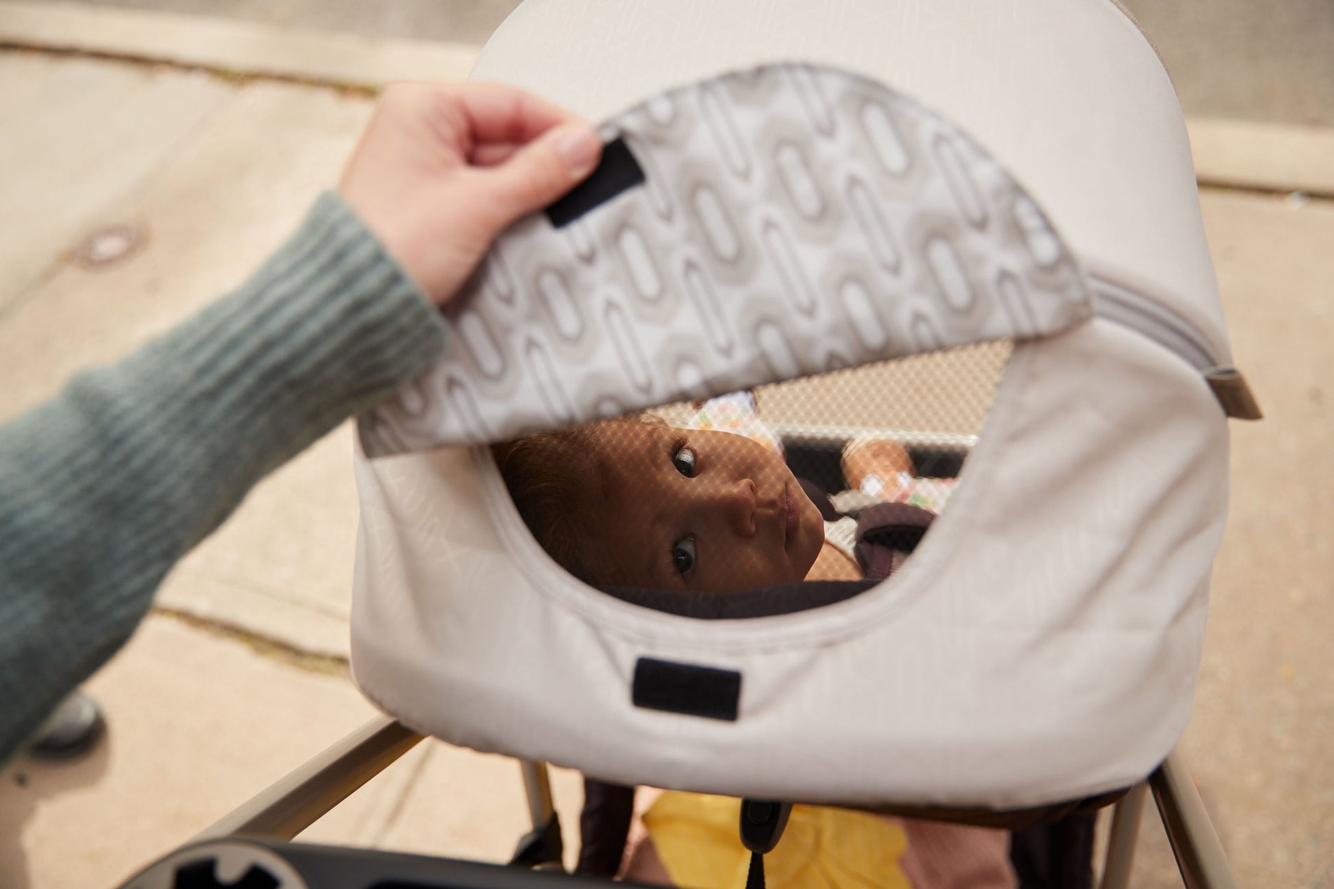 Deluxe 8-in-1 Travel System for Infants - Grow and Go Flex in Dunes Edge