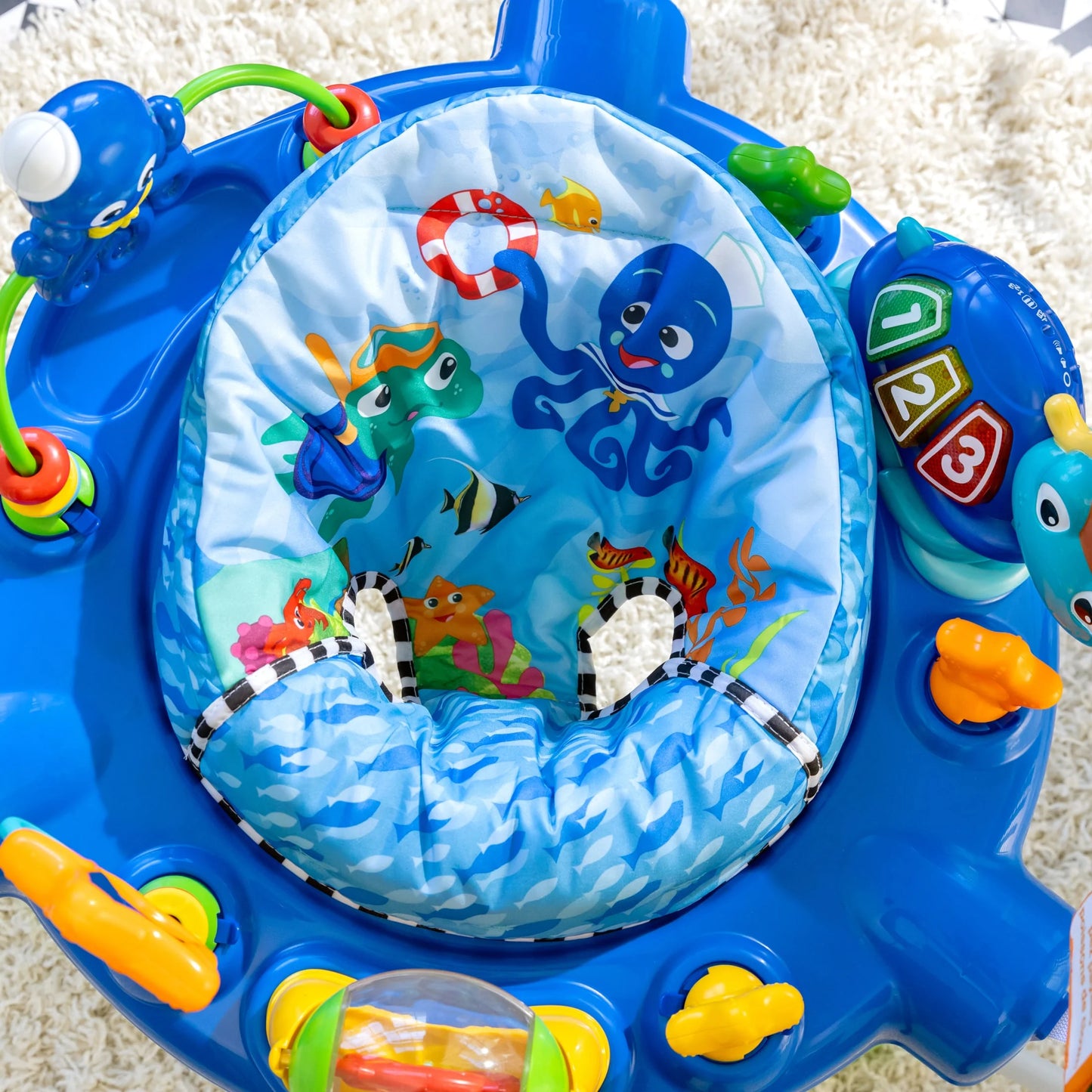 Neptune's Ocean Discovery Activity Center Jumper for Infants 6 Months and Older