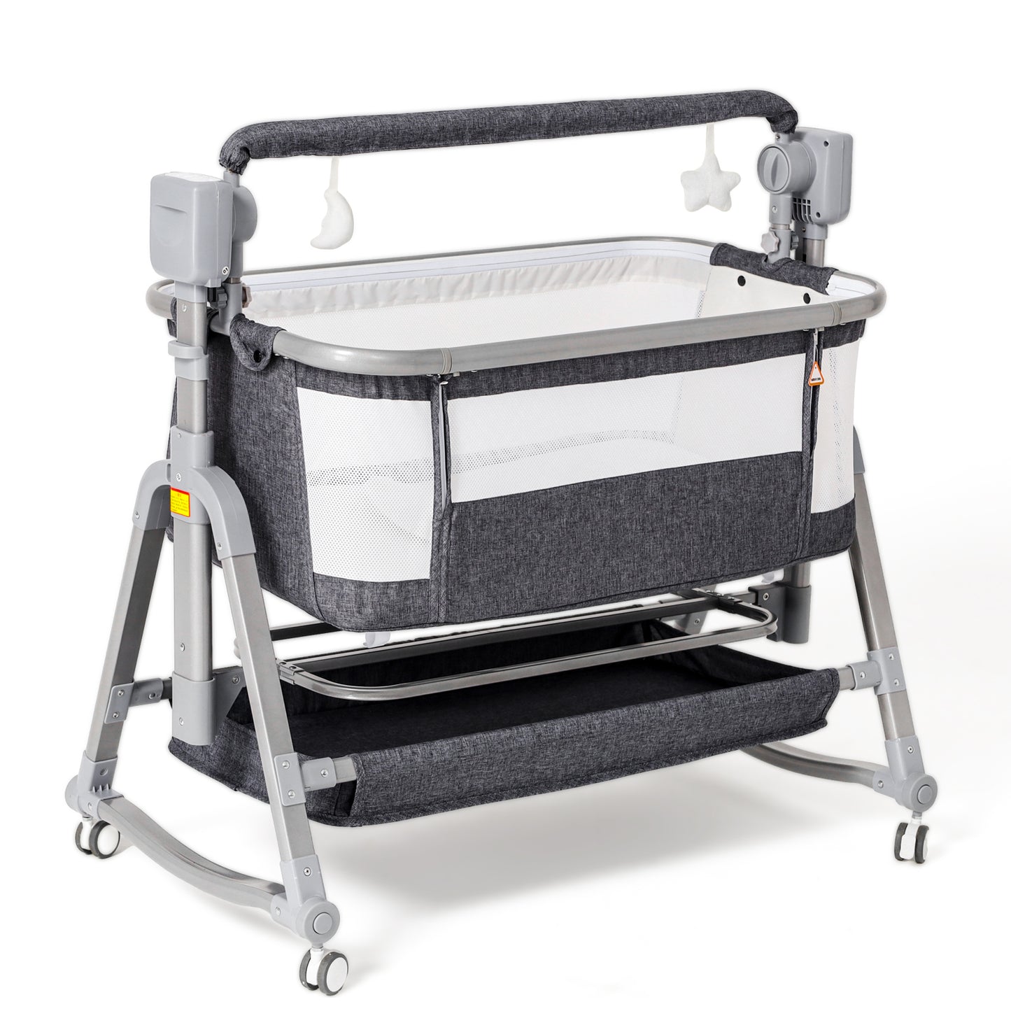 Advanced Multi-Functional Electric Rocking Chair for Infants with Soothing Features and Bassinet Functionality
