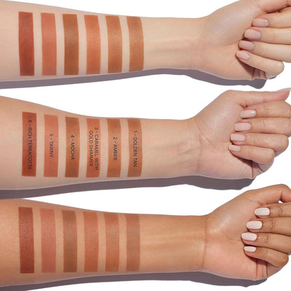 Dundas Bronzer Anonymous, Contour Powder for Face and Body, Bronzing Shimmer, Matte Finish, Face Make up for All Skin Types, Cruelty Free Natural Makeup, Buildable Coverage, Easy to Blend, (Step 3)