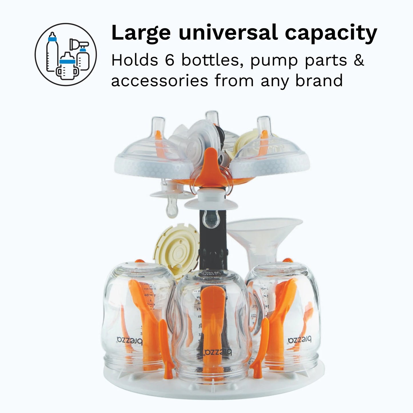 Electric Steam Sterilizer and Dryer for Infant Feeding Products and Accessories