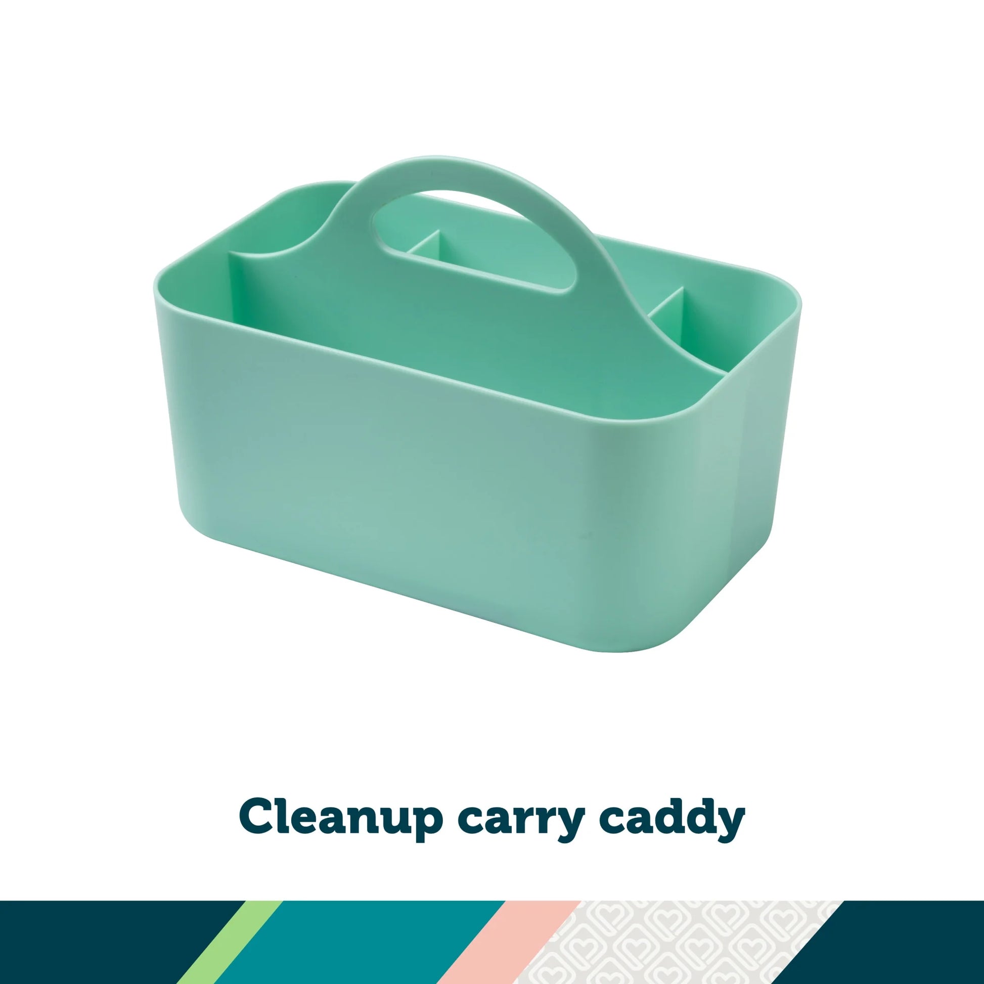 Seafoam Diaper and Bath Organizer Caddy