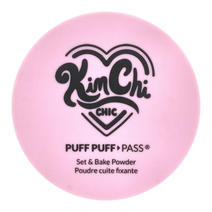 Puff Puff Pass®, Set & Bake Powder, PPP01 Ivory + Hint of Lavender = Ivander,