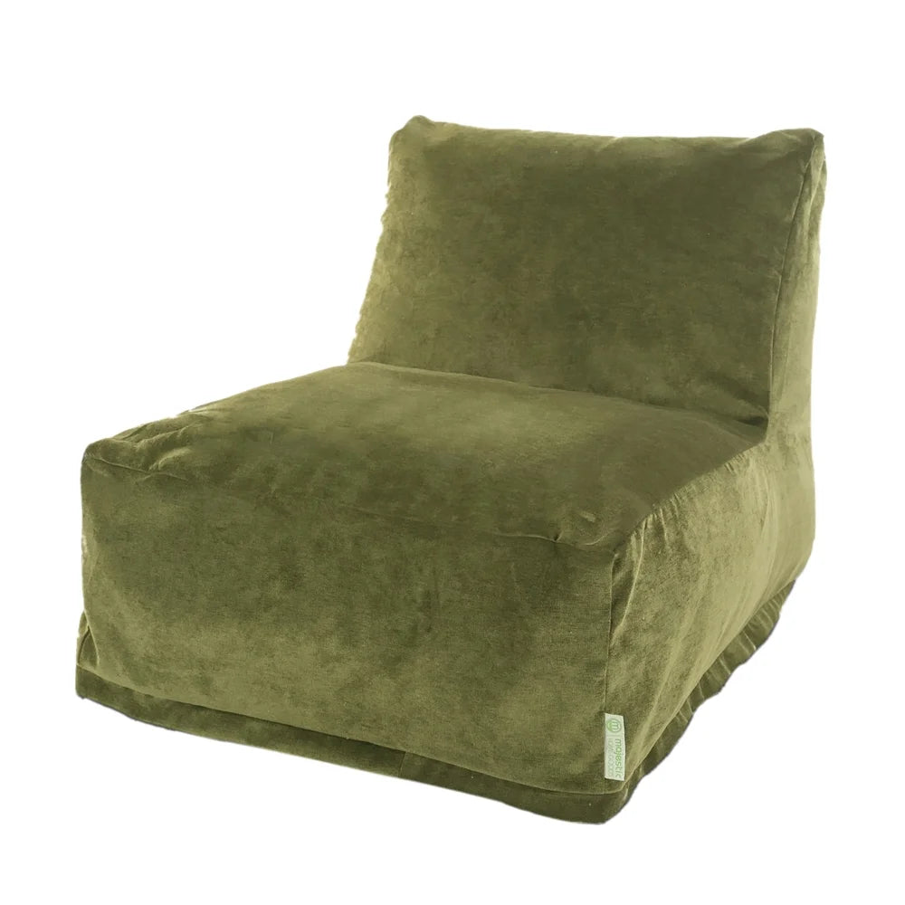 Decorative Villa Fern Bean Bag Lounger Chair