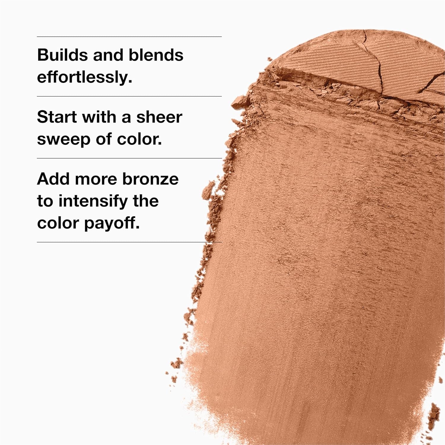 True Bronze Blendable Pressed Powder Bronzer | Sun-Kissed Glow + Natural Finish