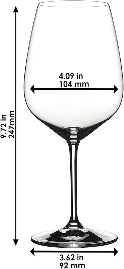 Heart to Heart Cabernet Sauvignon Glasses, Set of 2