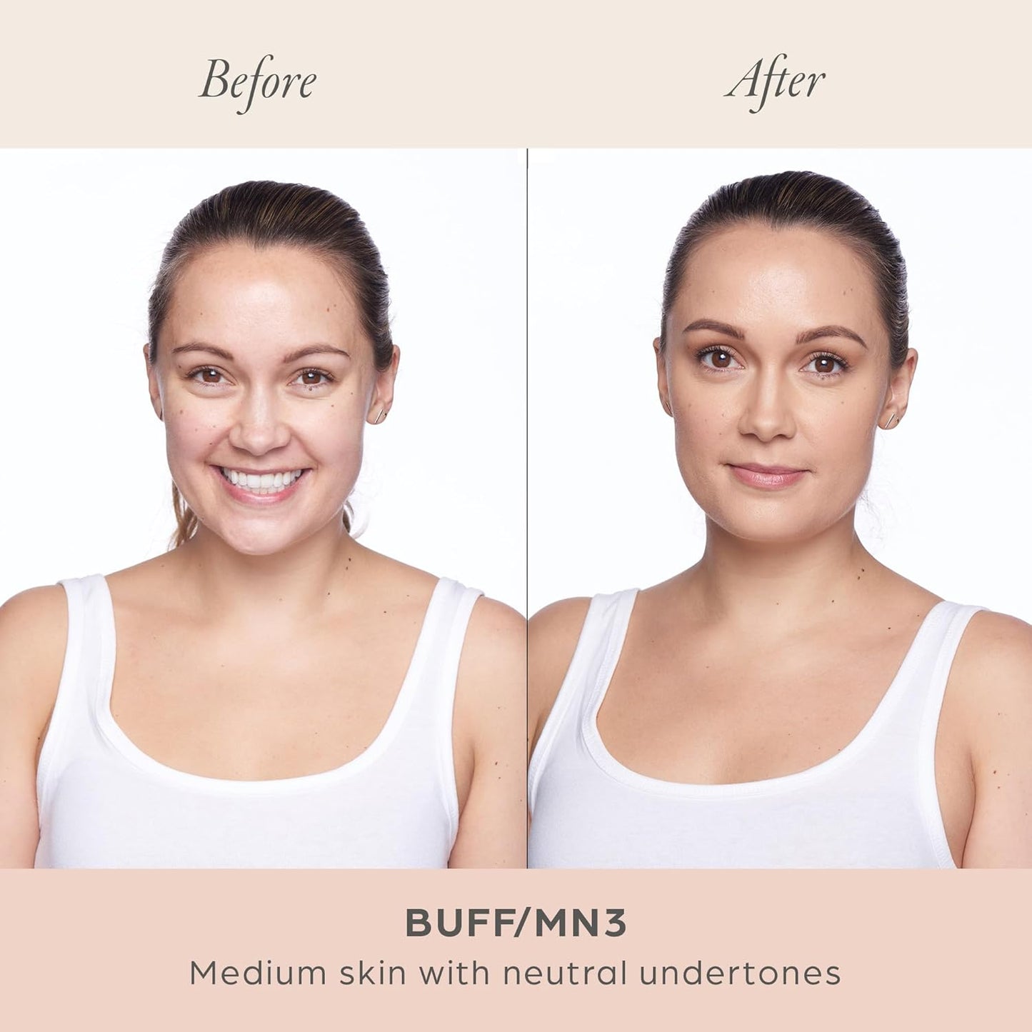 PÜR MINERALS 4-In-1 Love Your Selfie Foundation & Concealer - Longwear Full Coverage Liquid Makeup Foundation with Hydrating Blend for Refined-Looking, Natural Beauty Glow, Skin Texture & Tone