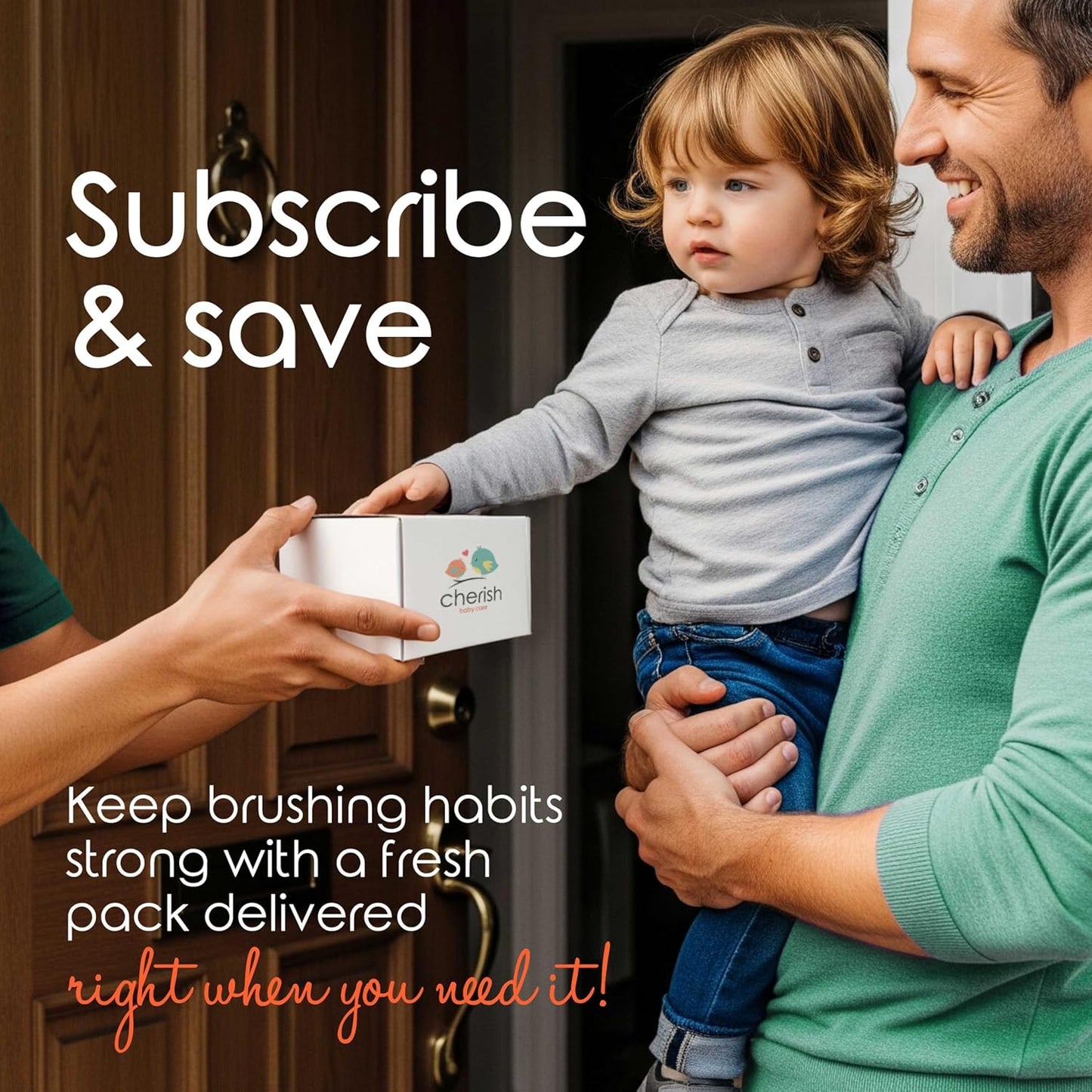 Toddler Toothbrush Set for Ages 1-2 (4-Pack) - BPA-Free, Safety-Tested Soft-Grip Toothbrushes Developed by Pediatric Dentists