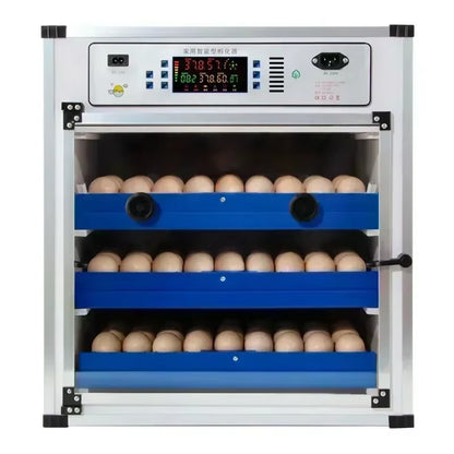 Automatic Egg Incubator 204 Eggs PVC Dual Electric Hatching Machine Automatic Temperature & Humidity Display & Egg Turning