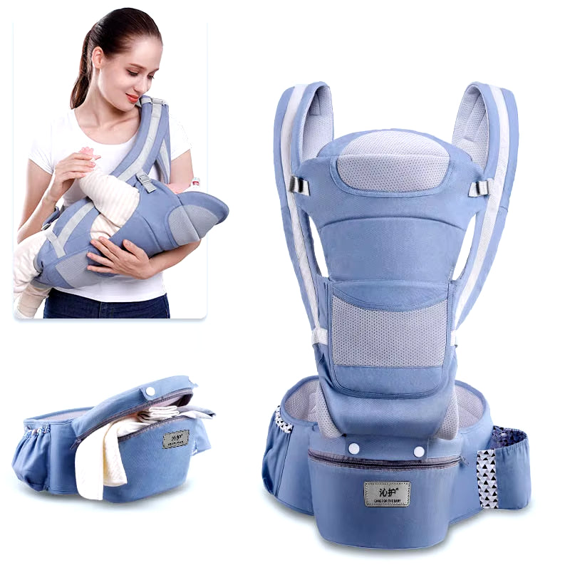 Multifunctional Baby Carrier Wrap: Versatile Ring Sling for Convenient Infant and Toddler Transport